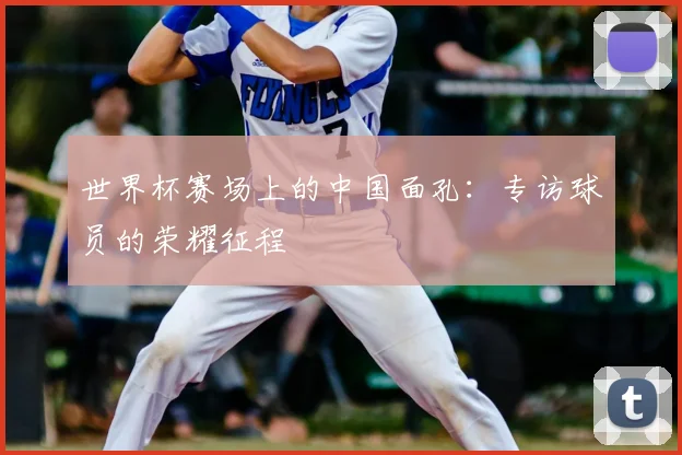 世界杯赛场上的中国面孔:专访球员的荣耀征程